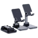 Suporte de Mesa Articulado Ajustável para Celular e Tablet | Base Dobrável com Altura Regulável | Ideal para Trabalho, Estudos e Vídeos