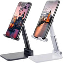 Suporte de Mesa Articulado Ajustável para Celular e Tablet | Base Dobrável com Altura Regulável | Ideal para Trabalho, Estudos e Vídeos