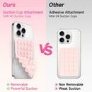 Suporte de Celular com Ventosa de Silicone Dupla Face