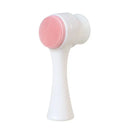 Escova Facial 3D de Silicone Dupla Face para Limpeza Profunda