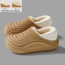 Pantufa Slide de Pelúcia com Solado Antiderrapante