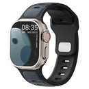 Pulseira de Silicone Esportiva Compatível com Apple Watch | Confortável, Resistente e Ajustável
