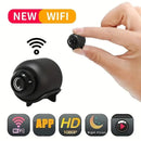 Mini Câmera WiFi X5 1080P HD | Câmera de Segurança Compacta com Visão Noturna e Detecção de Movimento