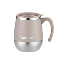 Xícara Térmica Inox 500ml com Tampa e Isolamento a Vácuo Duplo para Café e Bebidas Quentes ou Frias