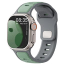 Pulseira de Silicone Esportiva Compatível com Apple Watch | Confortável, Resistente e Ajustável