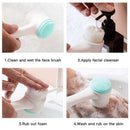 Escova Facial 3D de Silicone Dupla Face para Limpeza Profunda