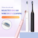 Escova de Dentes Elétrica Ultrassônica Premium USB