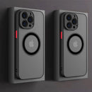 Capa Magnética Armor Compatível com MagSafe para iPhone-