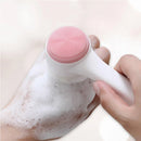Escova Facial 3D de Silicone Dupla Face para Limpeza Profunda