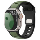Pulseira de Silicone Esportiva Compatível com Apple Watch | Confortável, Resistente e Ajustável