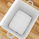 Saco Organizador de Grande Capacidade | Armazenamento de Roupas, Cobertores, Colchas e Brinquedos