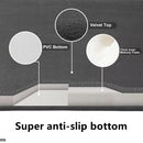 Tapete de Banheiro Super Absorvente Antiderrapante | Veludo Macio para Piso e Porta