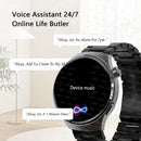 2025 relógio smartwatch wemon 1.52 "hd bluetooth chamada oferece presente de hoje para homens relógios de rastreamento de saúde inteligente hombre negócios novo