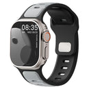 Pulseira de Silicone Esportiva Compatível com Apple Watch | Confortável, Resistente e Ajustável