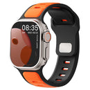 Pulseira de Silicone Esportiva Compatível com Apple Watch | Confortável, Resistente e Ajustável