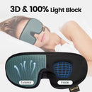 Máscara de Dormir 3D Anatômica Blackout Premium