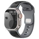 Pulseira de Silicone Esportiva Compatível com Apple Watch | Confortável, Resistente e Ajustável