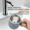 Xícara Térmica Inox 500ml com Tampa e Isolamento a Vácuo Duplo para Café e Bebidas Quentes ou Frias