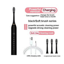 Escova de Dentes Elétrica Ultrassônica Premium USB