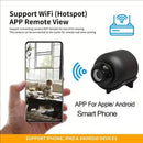 Mini Câmera WiFi X5 1080P HD | Câmera de Segurança Compacta com Visão Noturna e Detecção de Movimento